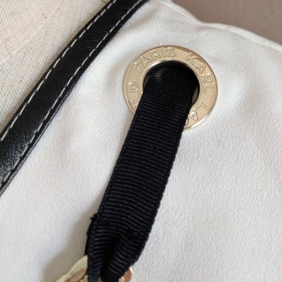 NWT Karl Lagerfeld Paris Chain Detail Blouse Size M - Picture 5 of 7